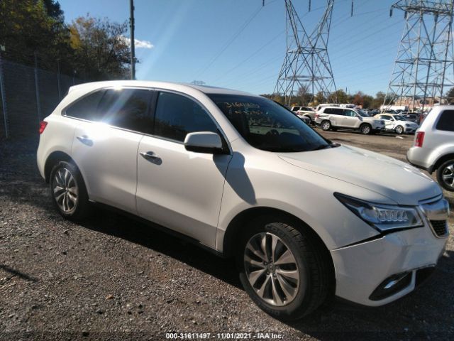 acura mdx 2016 5fryd4h44gb052943