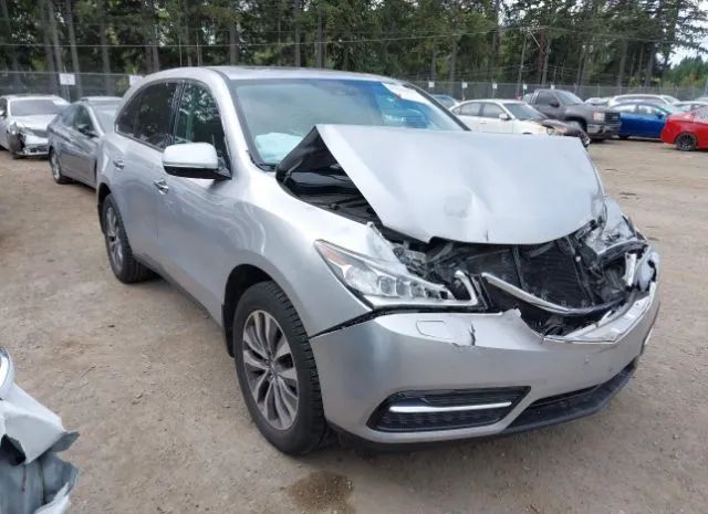 acura mdx 2014 5fryd4h45eb505805