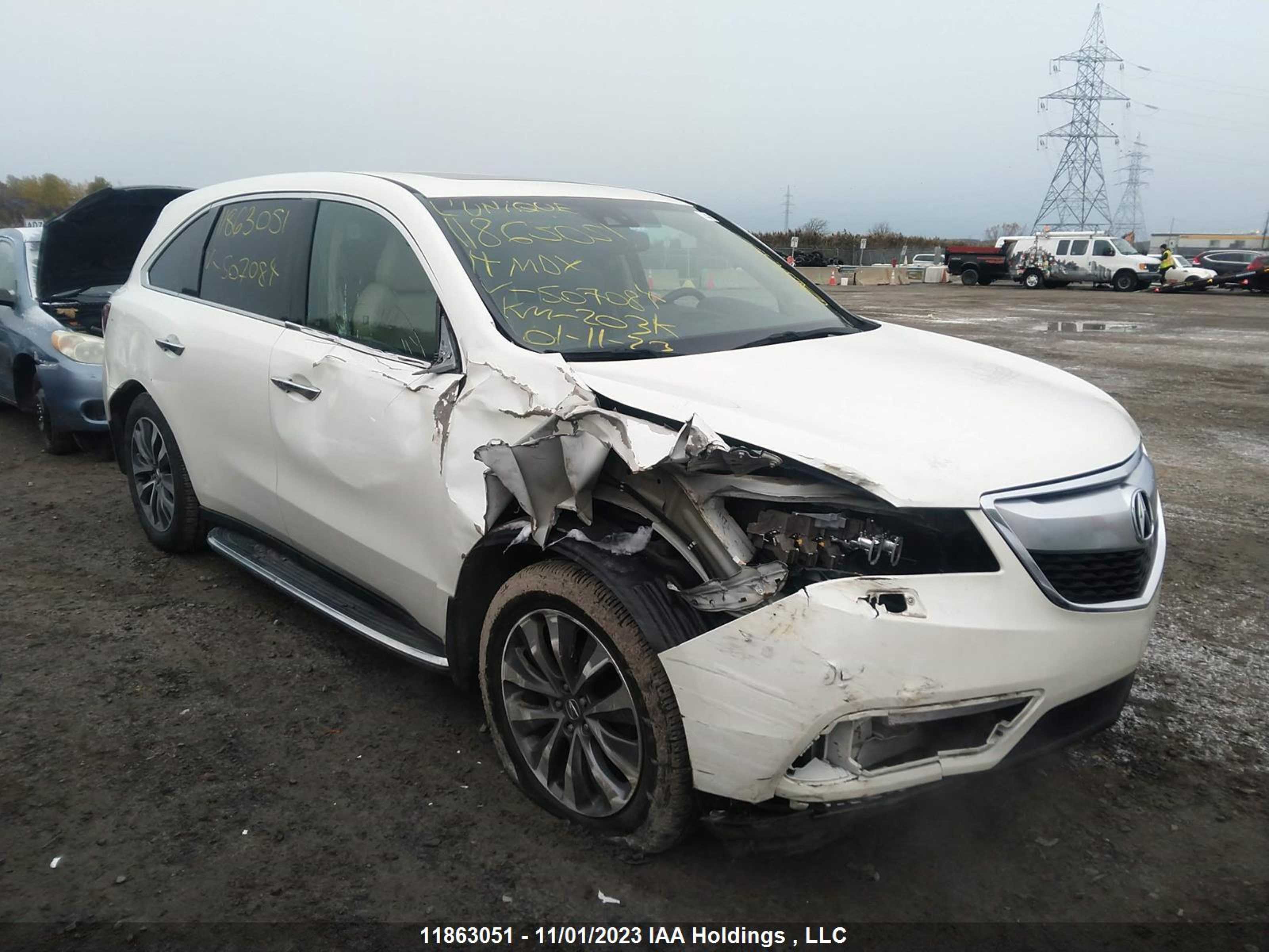 acura mdx 2014 5fryd4h45eb507084