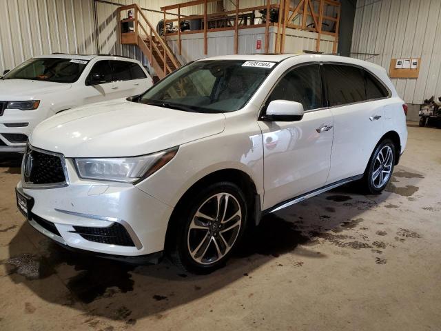 acura mdx navi 2017 5fryd4h45hb504528