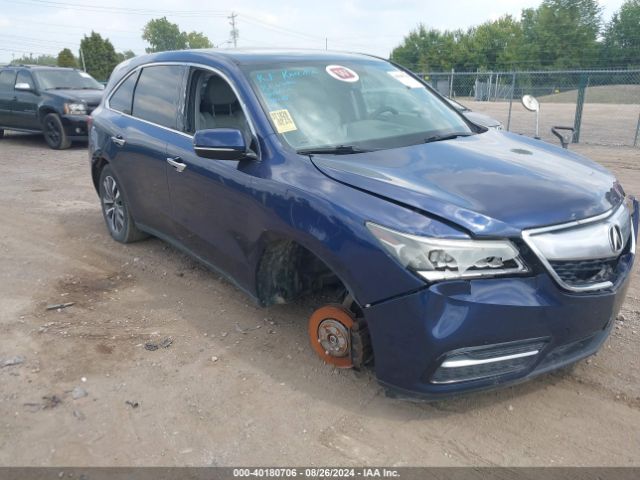 acura mdx 2015 5fryd4h46fb024673