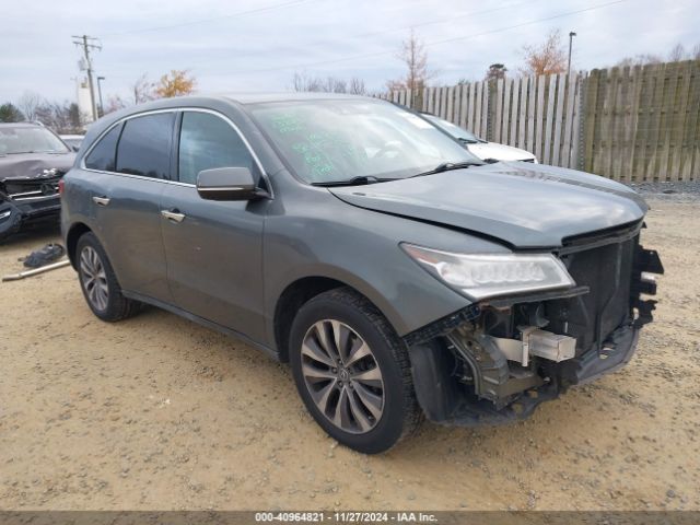 acura mdx 2016 5fryd4h46gb014842