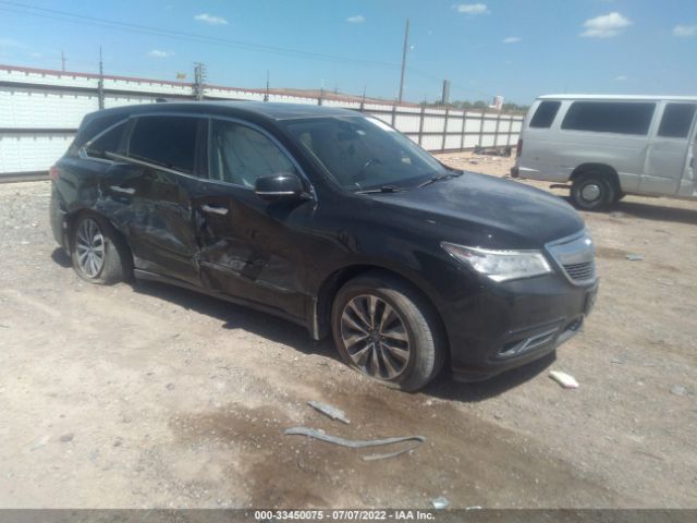 acura mdx 2016 5fryd4h47gb010329