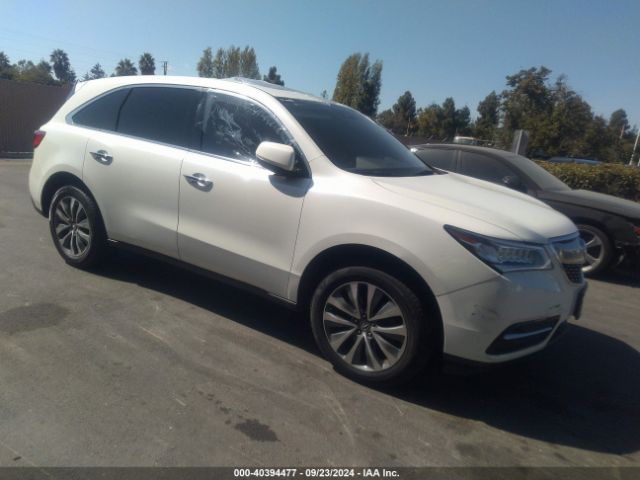 acura mdx techno 2016 5fryd4h48gb020495