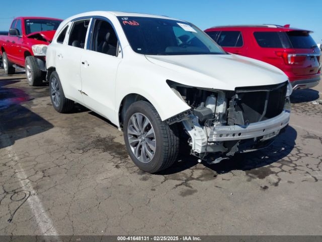 acura mdx 2016 5fryd4h49gb036818