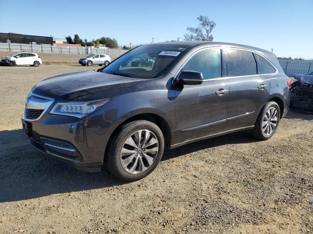 acura mdx techno 2014 5fryd4h4xeb044603