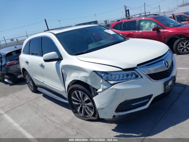 acura mdx 2016 5fryd4h4xgb023222