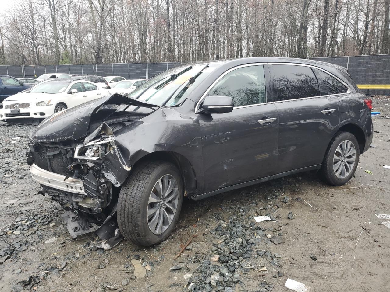 acura mdx 2016 5fryd4h4xgb026038