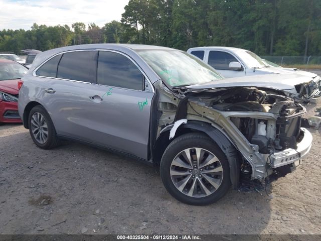 acura mdx 2016 5fryd4h4xgb060321