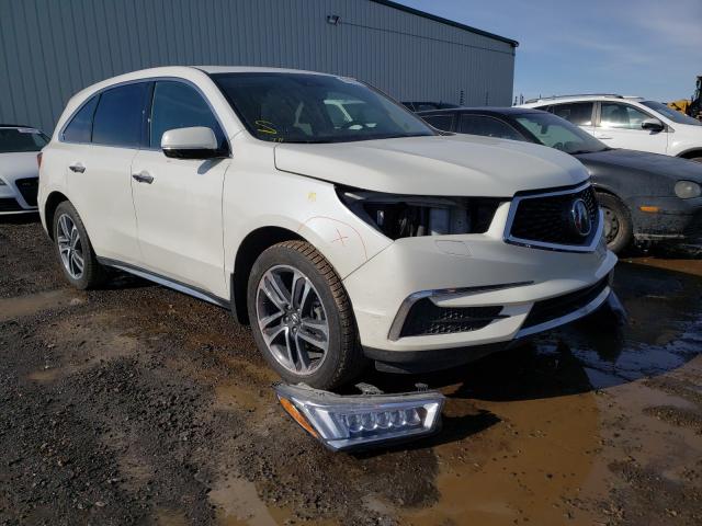 acura mdx navi 2017 5fryd4h4xhb506758