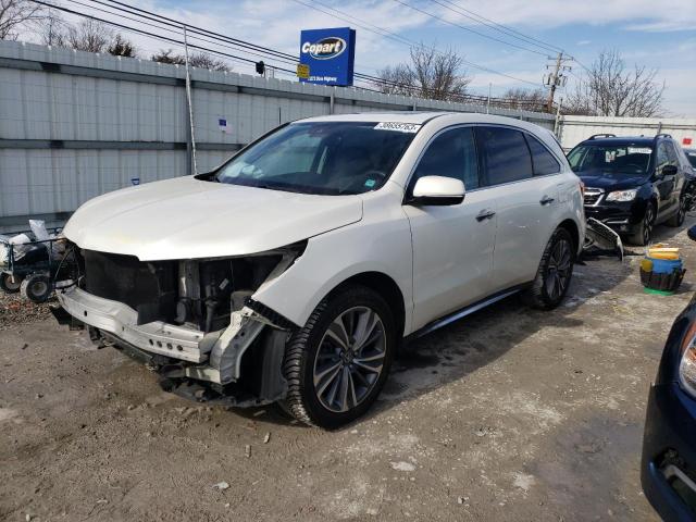 acura mdx techno 2017 5fryd4h54hb010802