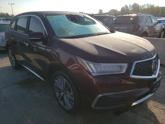 acura mdx techno 2017 5fryd4h54hb031553