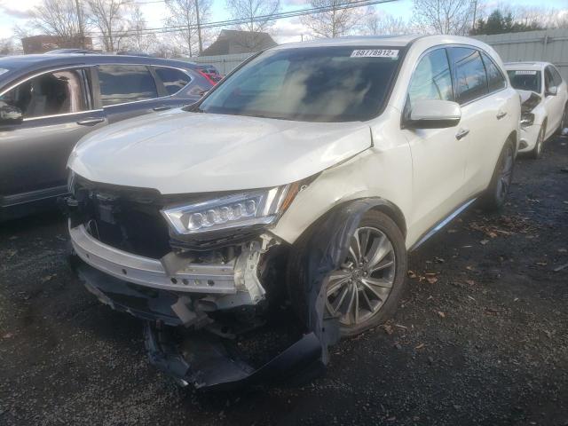 acura mdx techno 2017 5fryd4h55hb010811