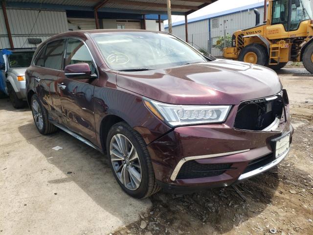 acura mdx techno 2017 5fryd4h59hb005157