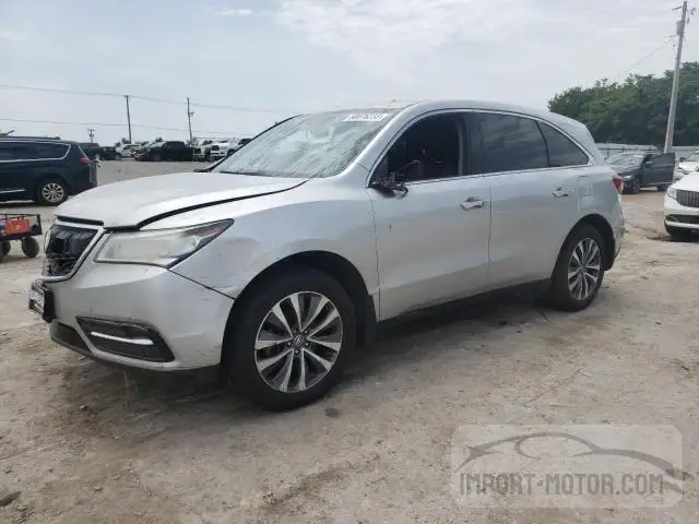 acura mdx 2015 5fryd4h69fb017315