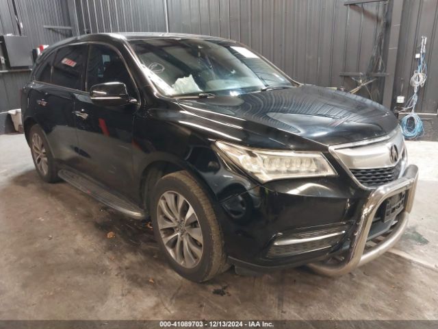 acura mdx 2016 5fryd4h6xgb008673