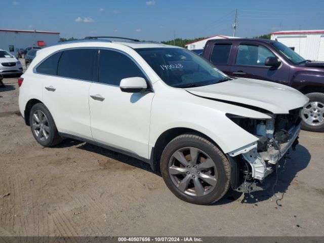 acura mdx 2016 5fryd4h93gb039547