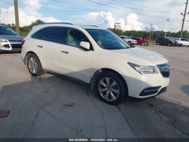 acura mdx 2016 5fryd4h93gb051813