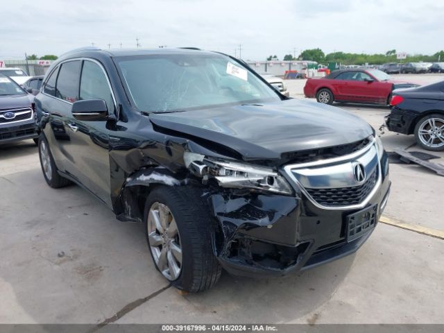 acura mdx 2016 5fryd4h9xgb037620