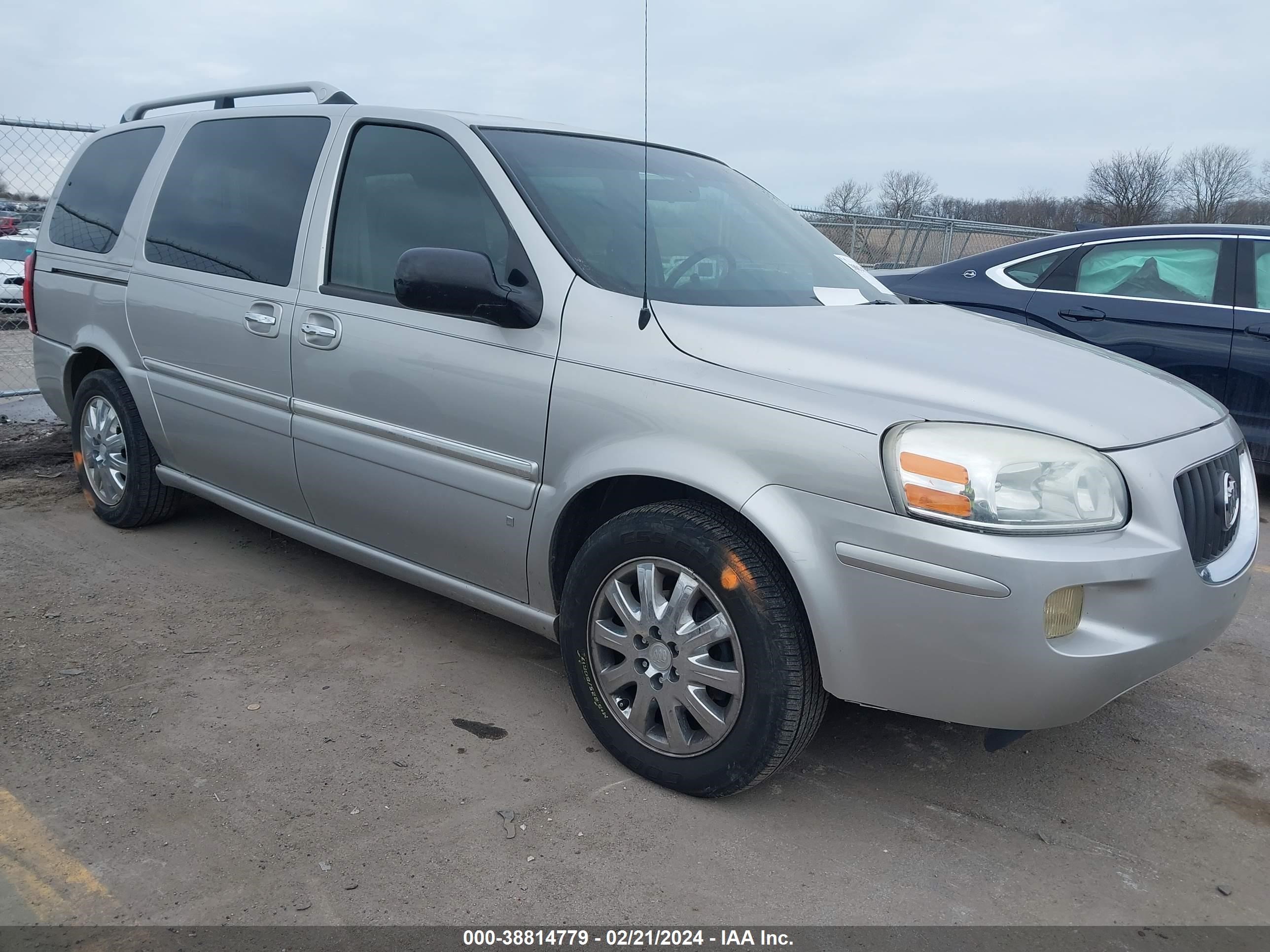 buick terraza 2007 5gadv33117d107605