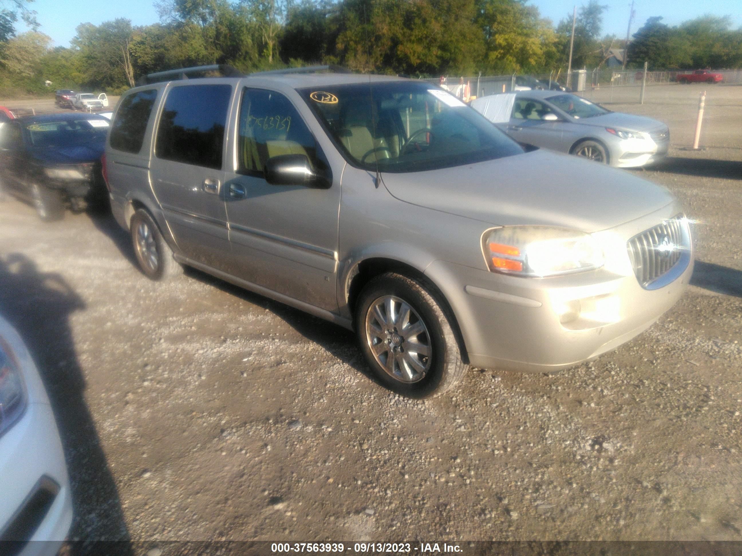 buick terraza 2007 5gadv331x7d132311