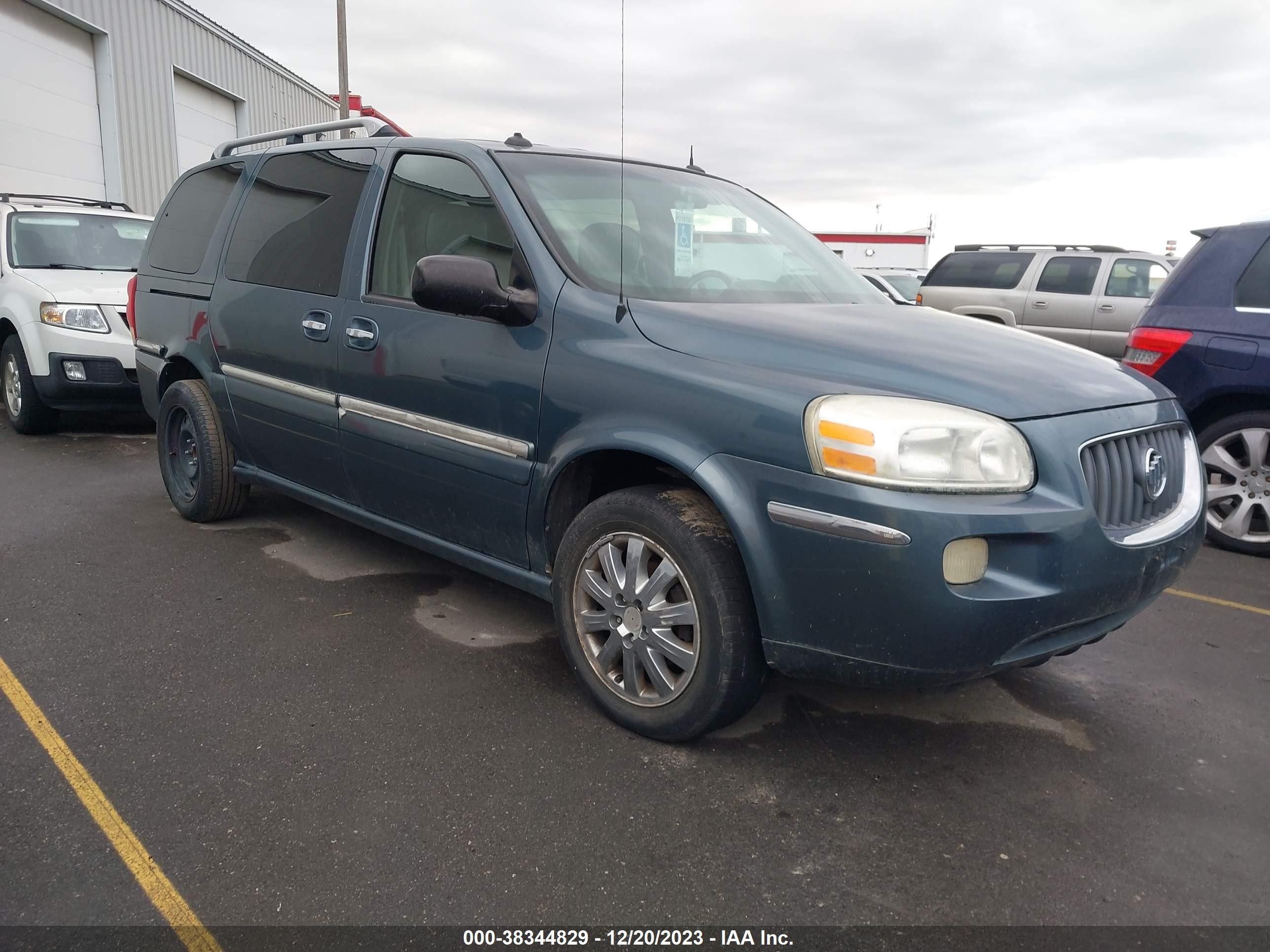 buick terraza 2005 5gadv33l45d192597