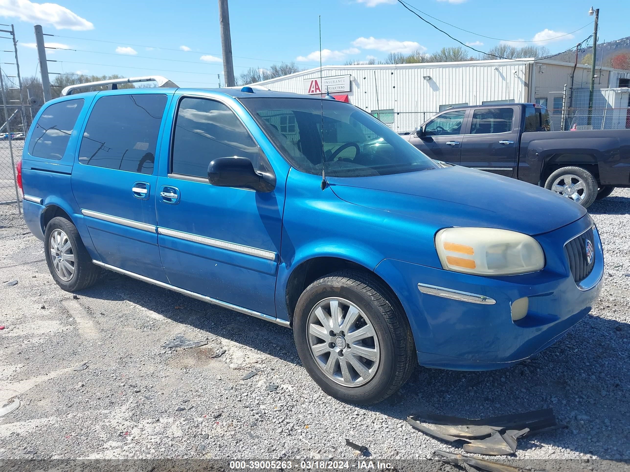 buick terraza 2005 5gadv33l85d279449