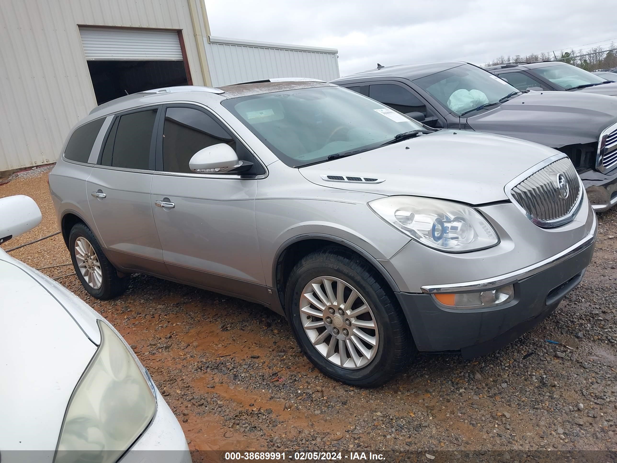 buick enclave 2008 5gaer23708j115057