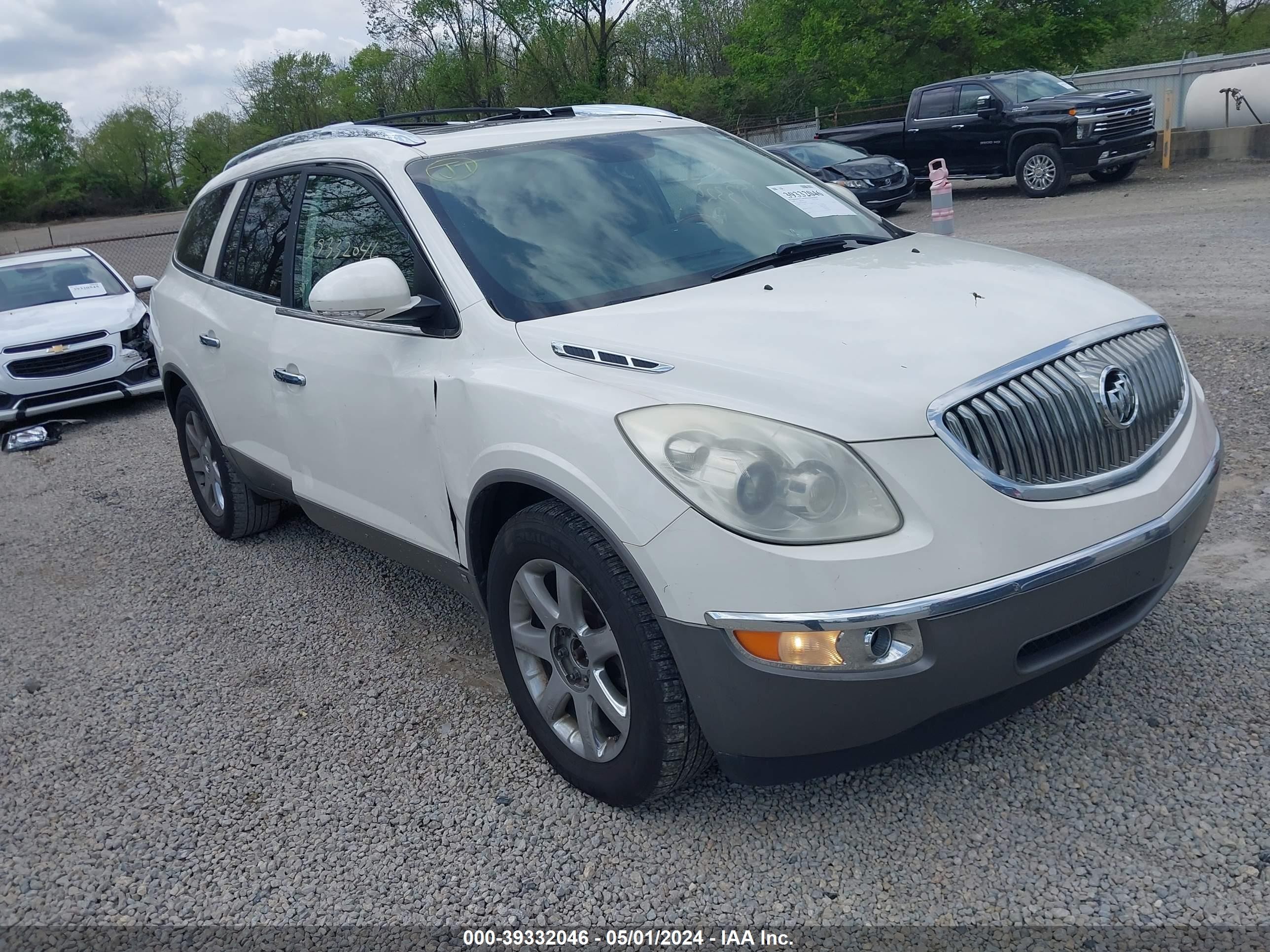 buick enclave 2008 5gaer23708j126740