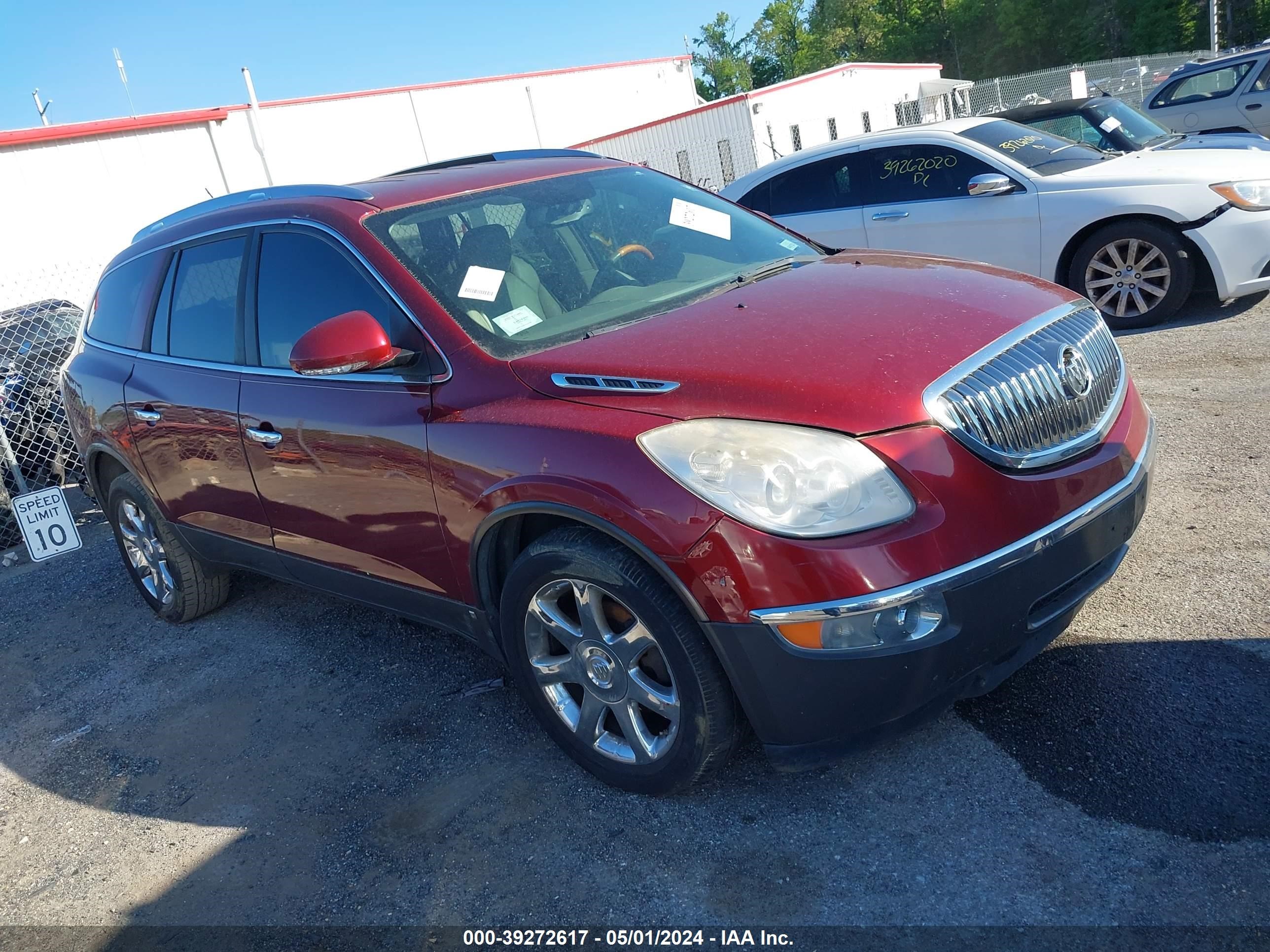 buick enclave 2008 5gaer23748j101081