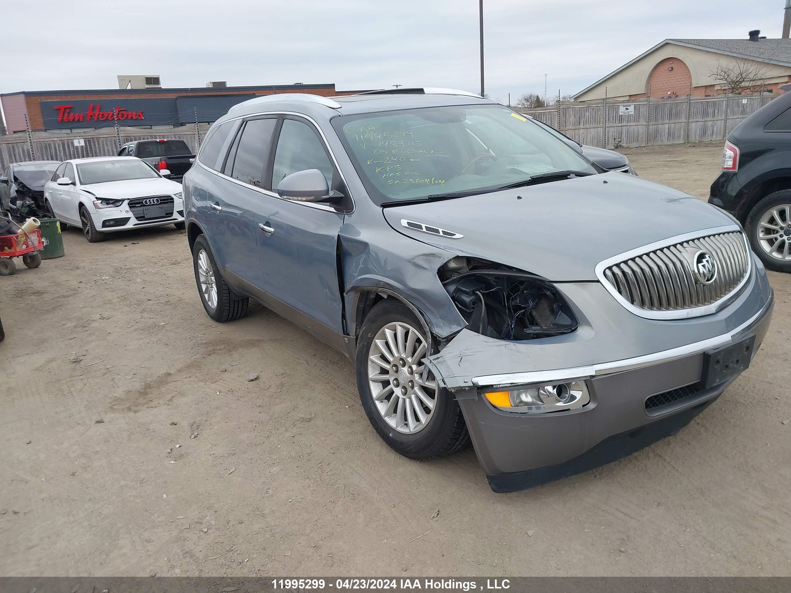 buick enclave 2008 5gaer23768j198915