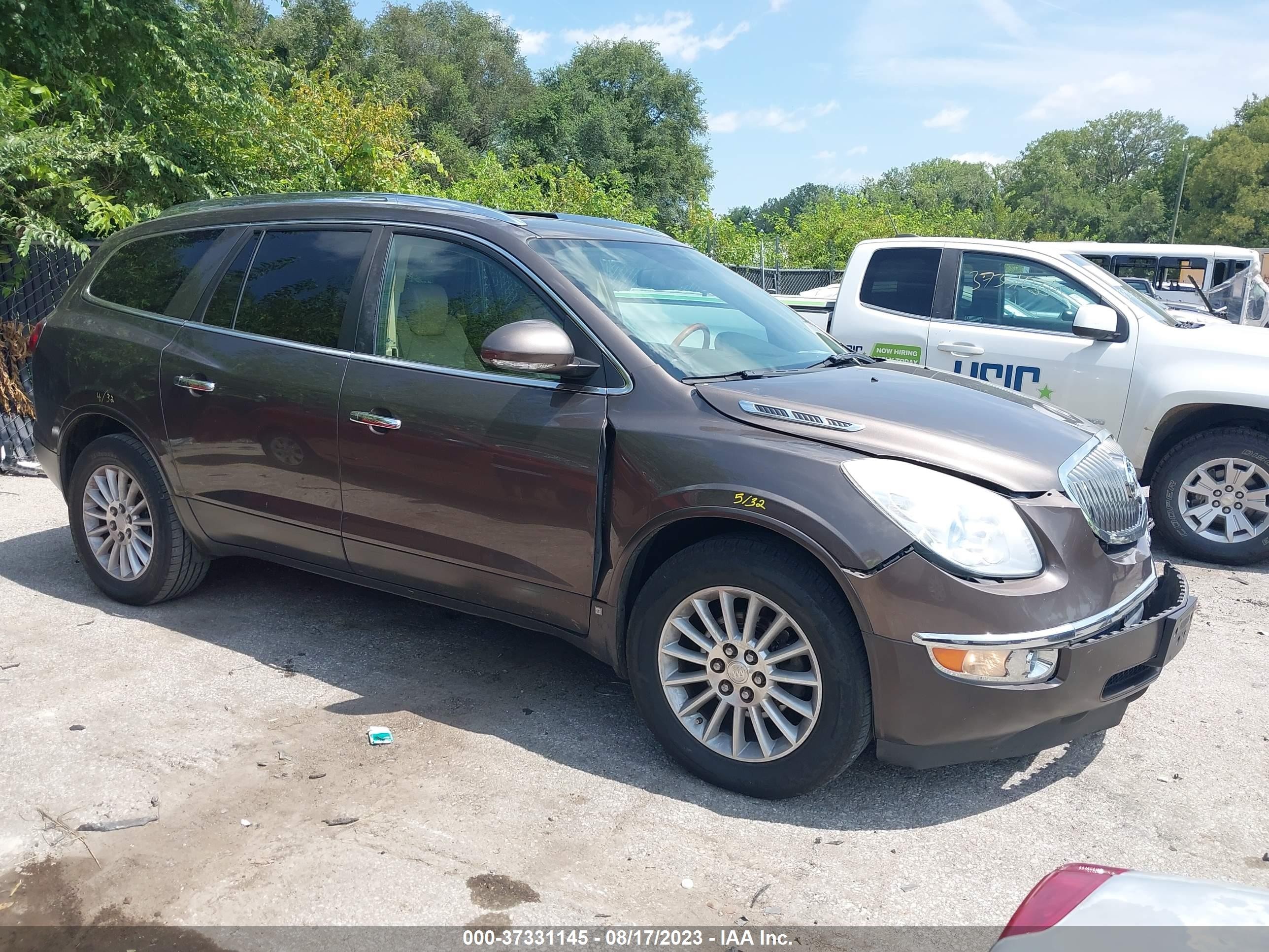 buick enclave 2008 5gaer23788j201958