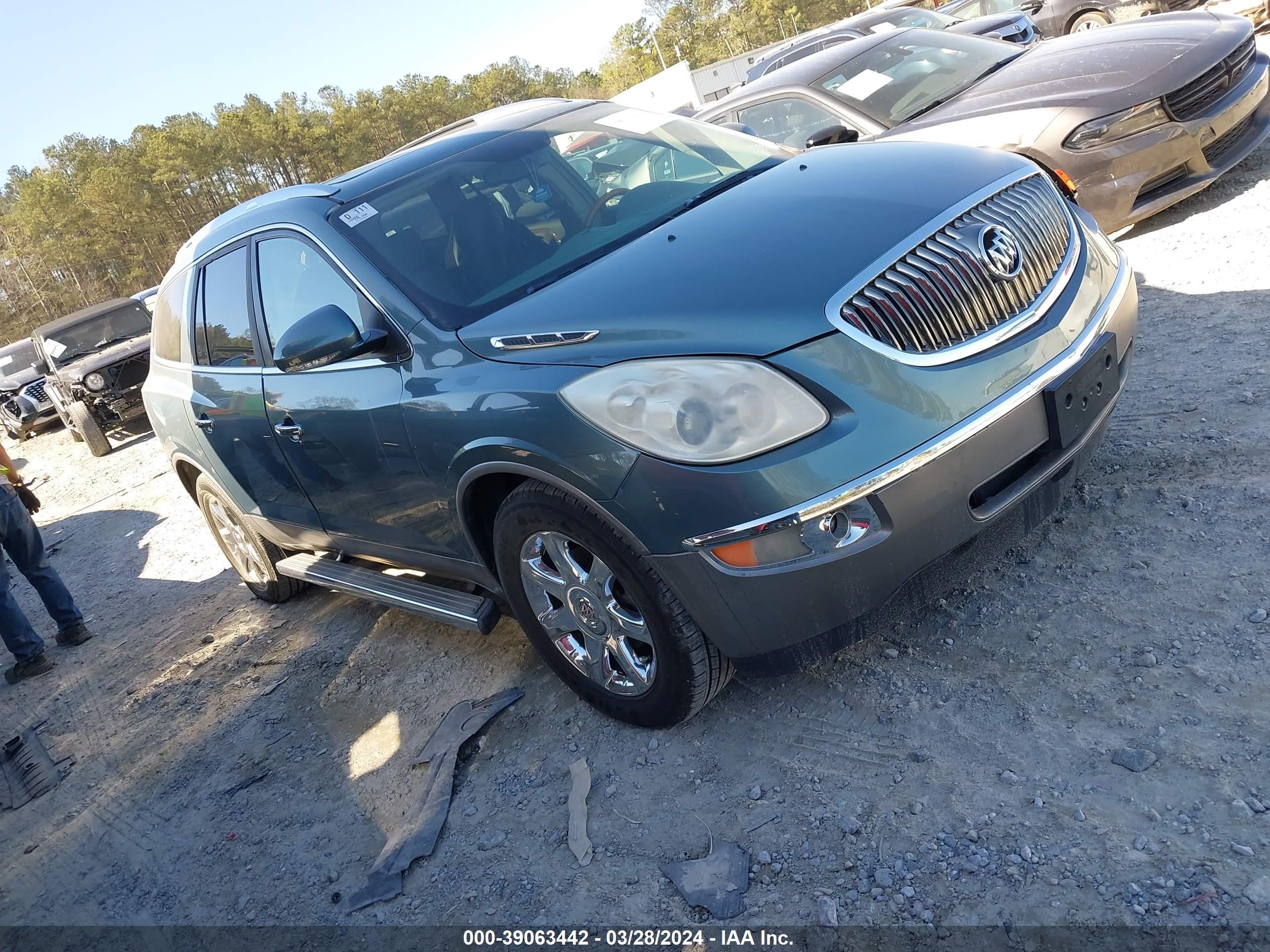 buick enclave 2009 5gaer23d19j192933