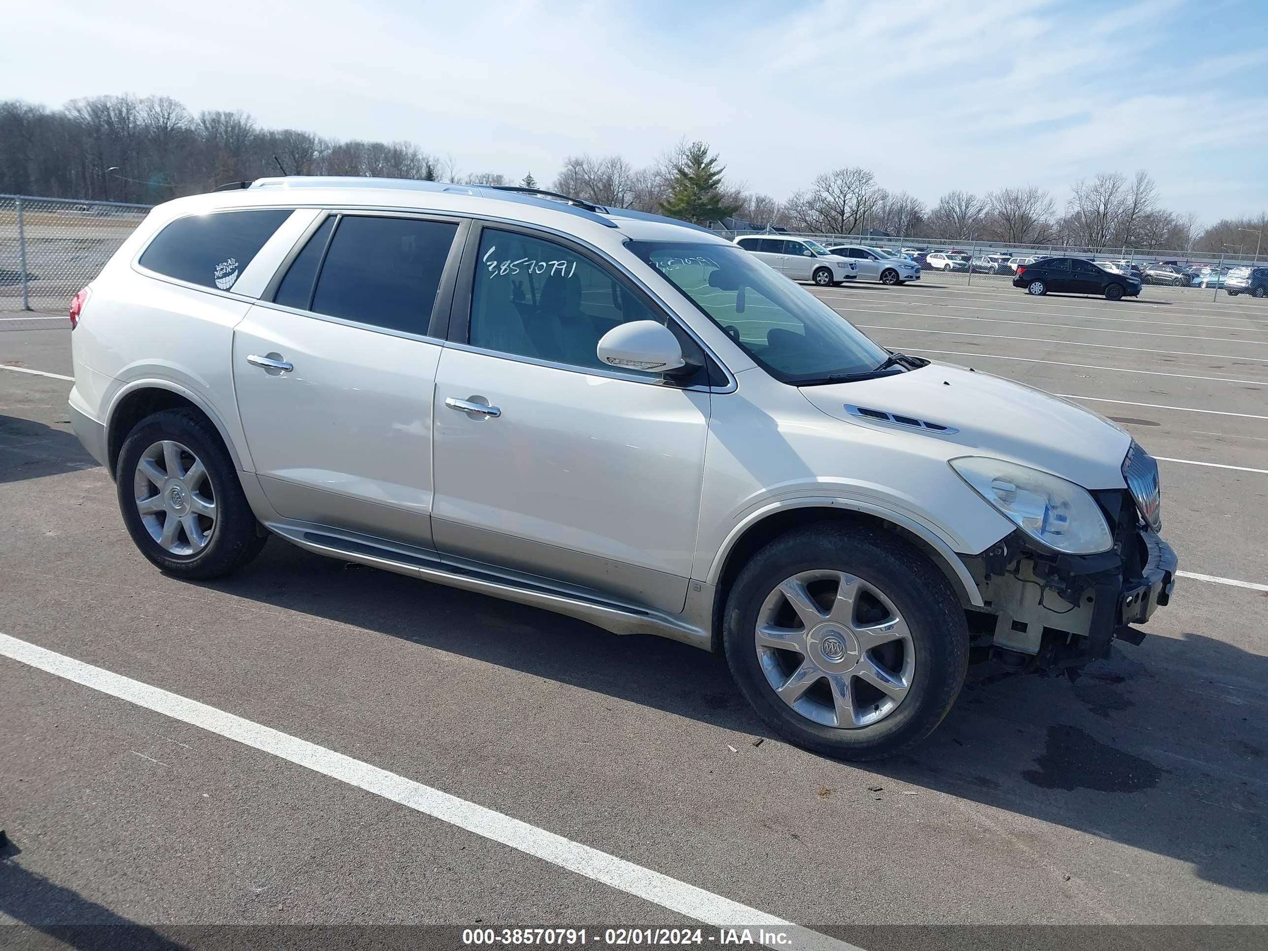 buick enclave 2009 5gaer23d29j212817