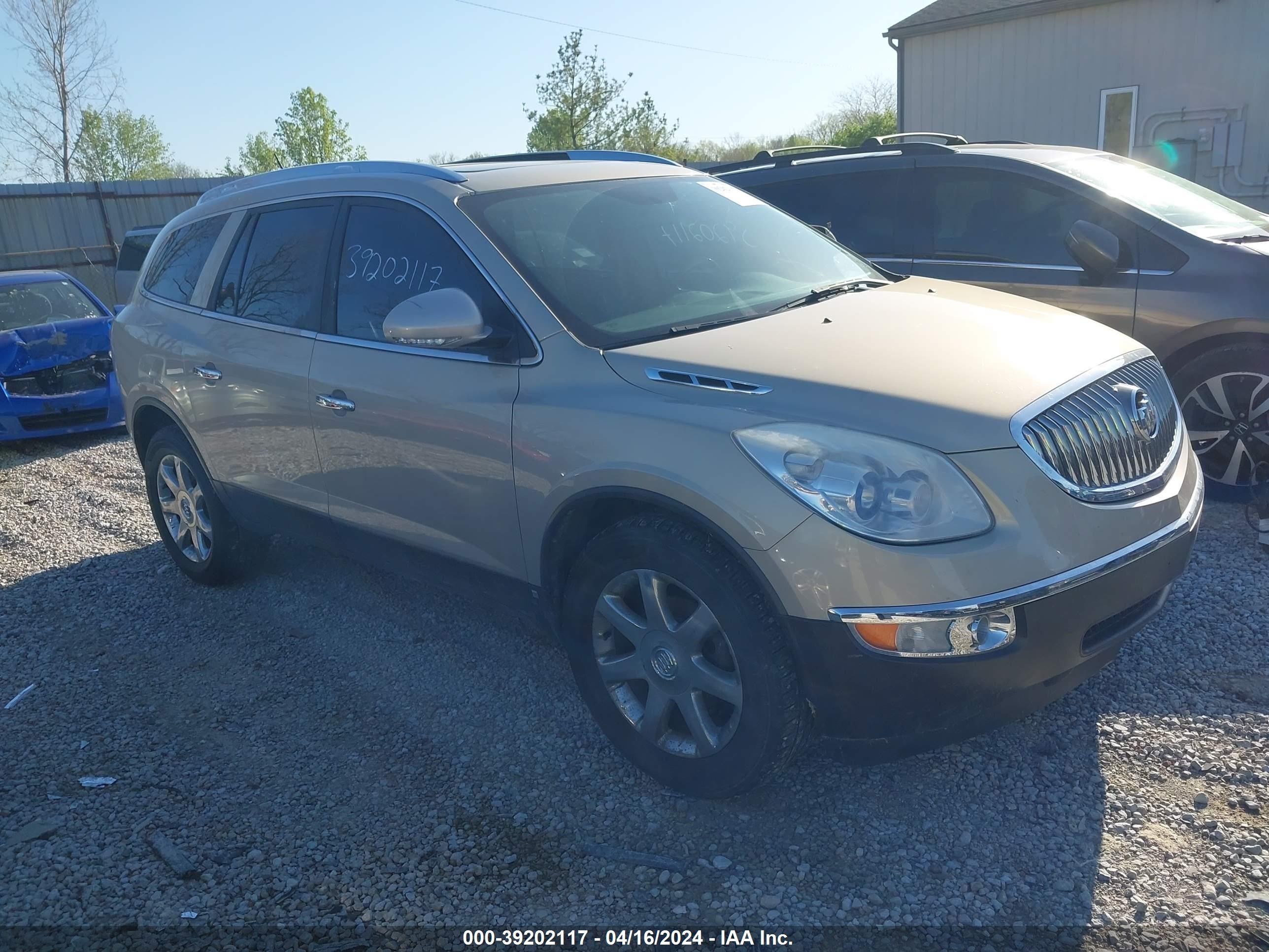 buick enclave 2009 5gaer23d49j114422