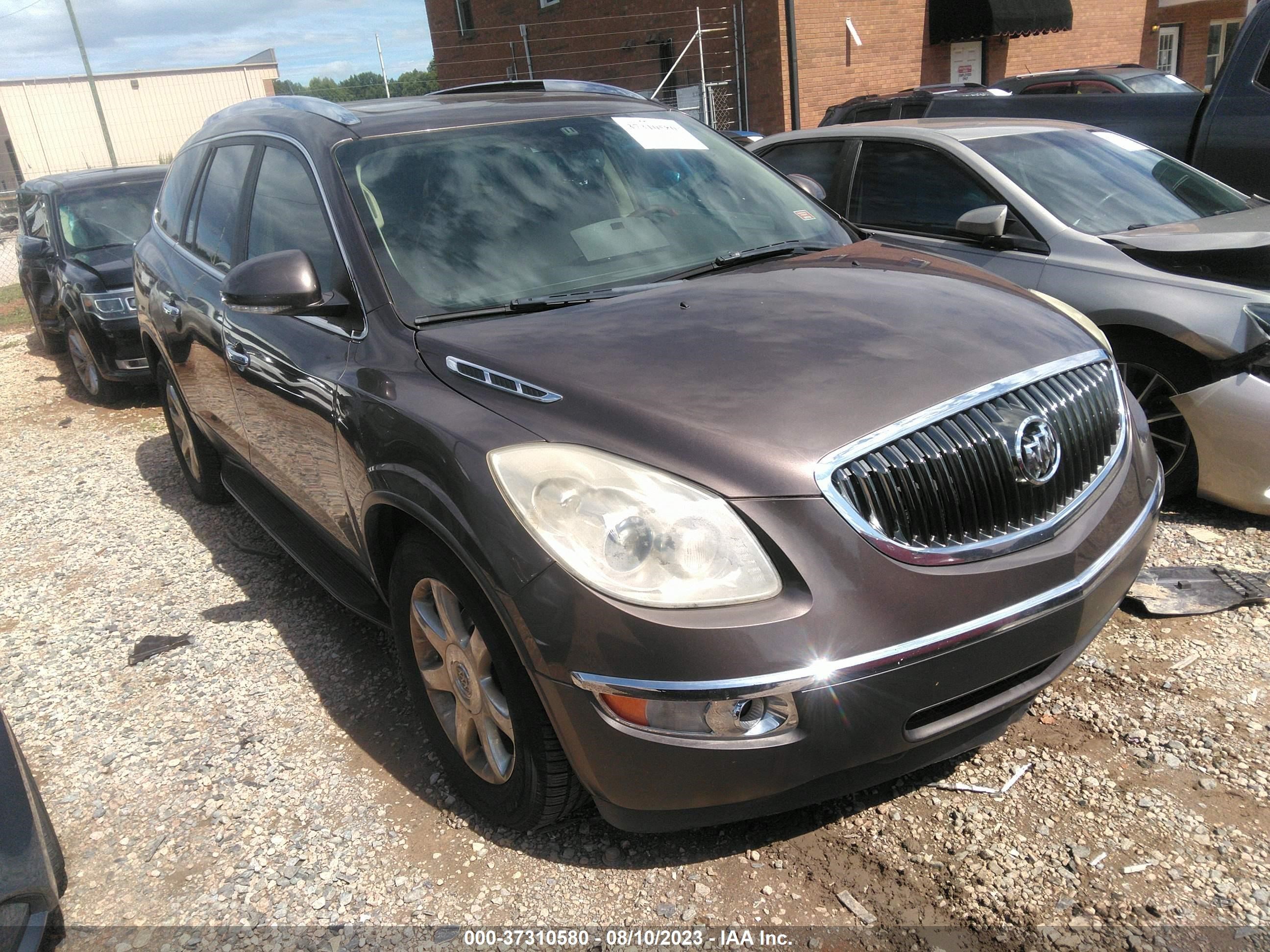 buick enclave 2009 5gaer23d69j197867