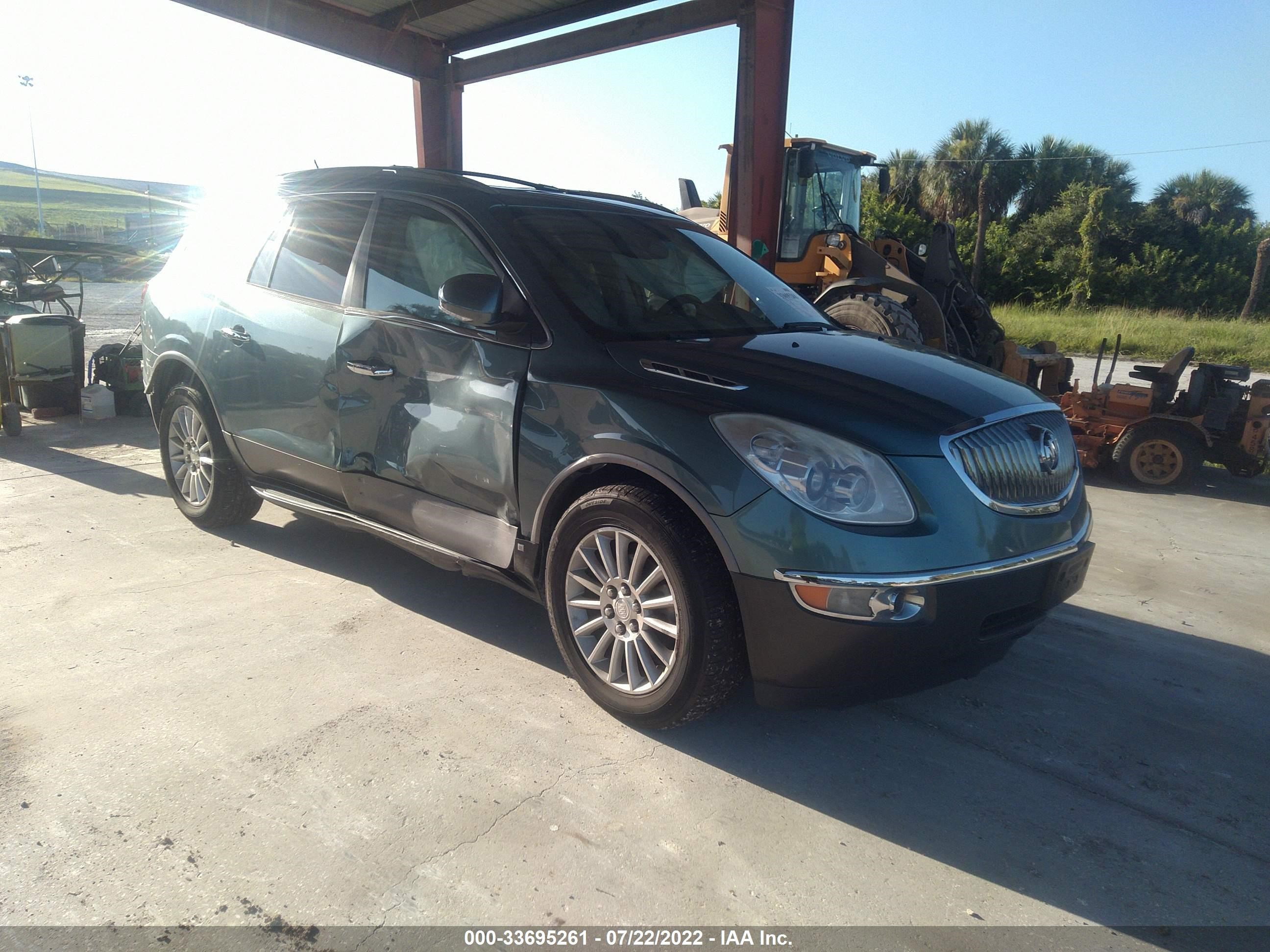 buick enclave 2009 5gaer23d89j104654