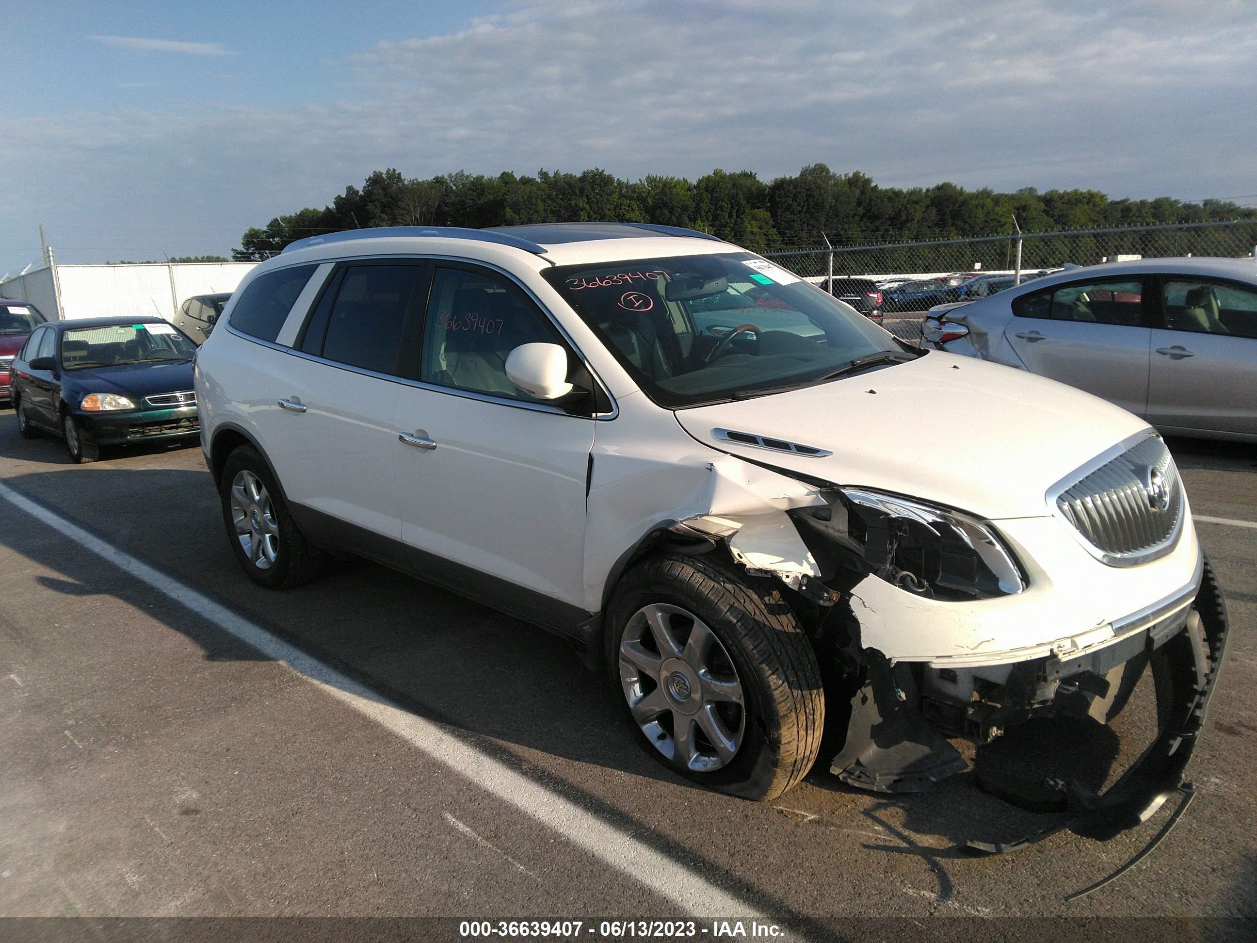 buick enclave 2009 5gaer23d99j217187