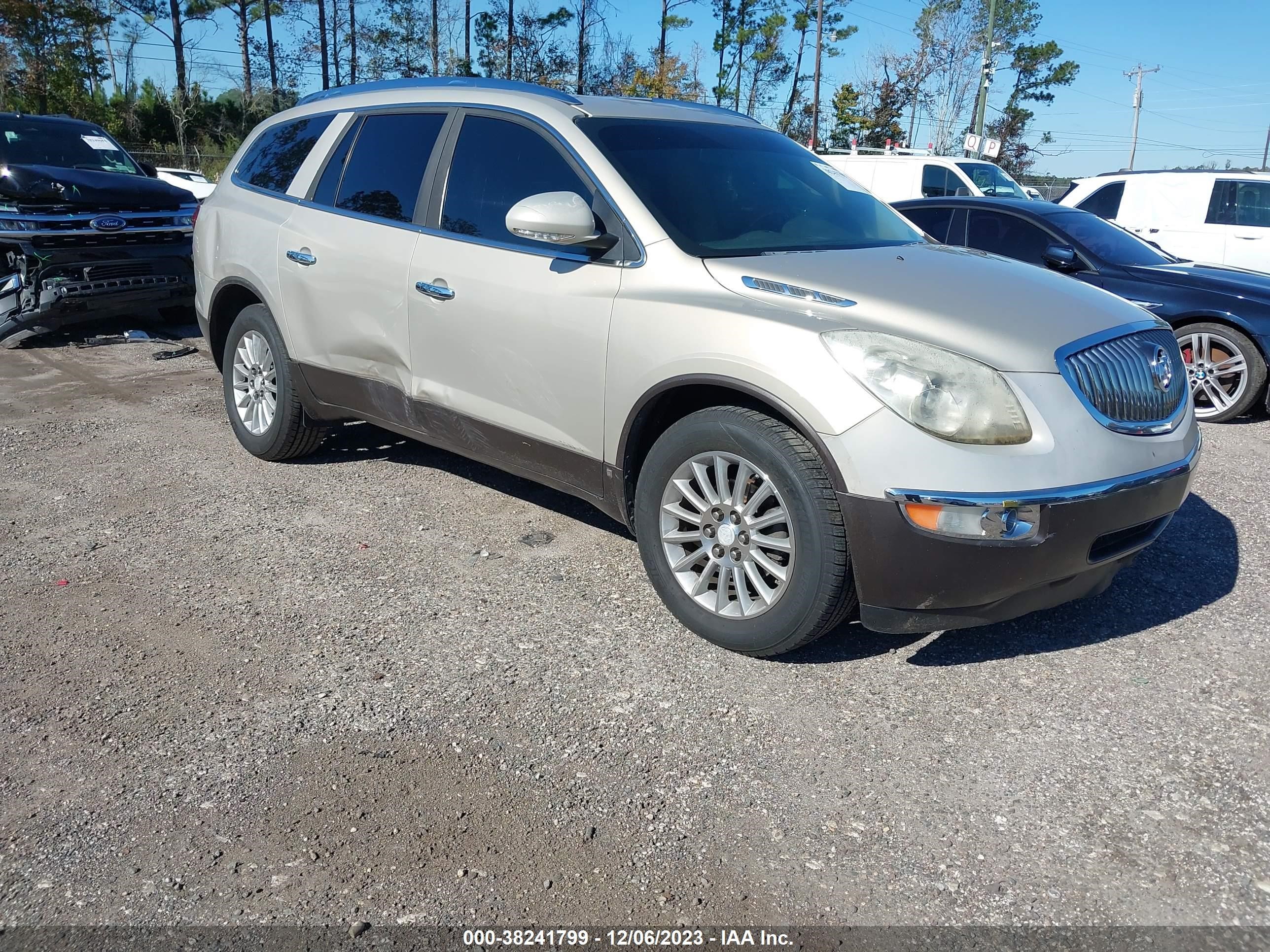 buick enclave 2009 5gaer23dx9j197385