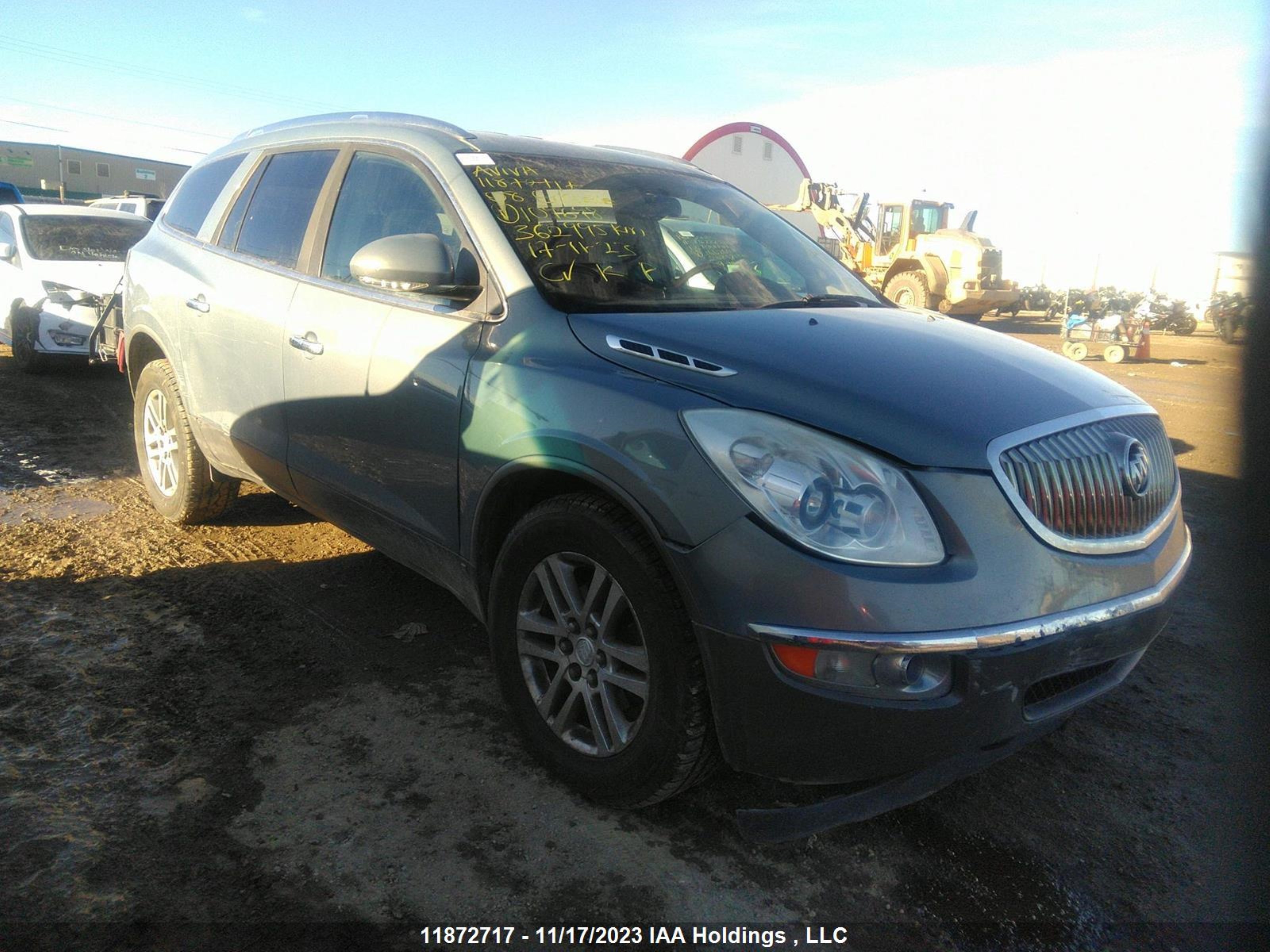 buick enclave 2008 5gaev13708j109698