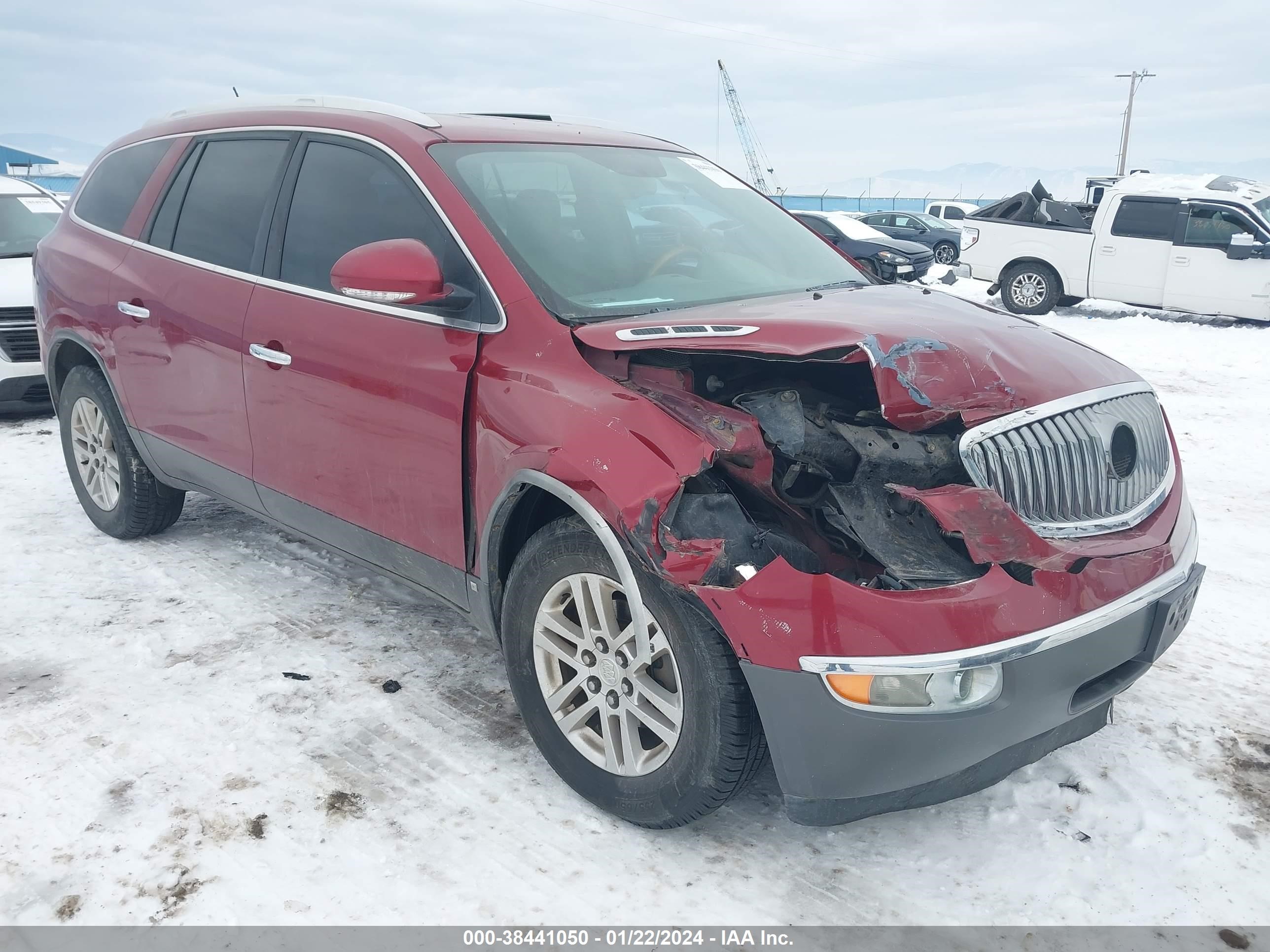 buick enclave 2009 5gaev13d49j193130