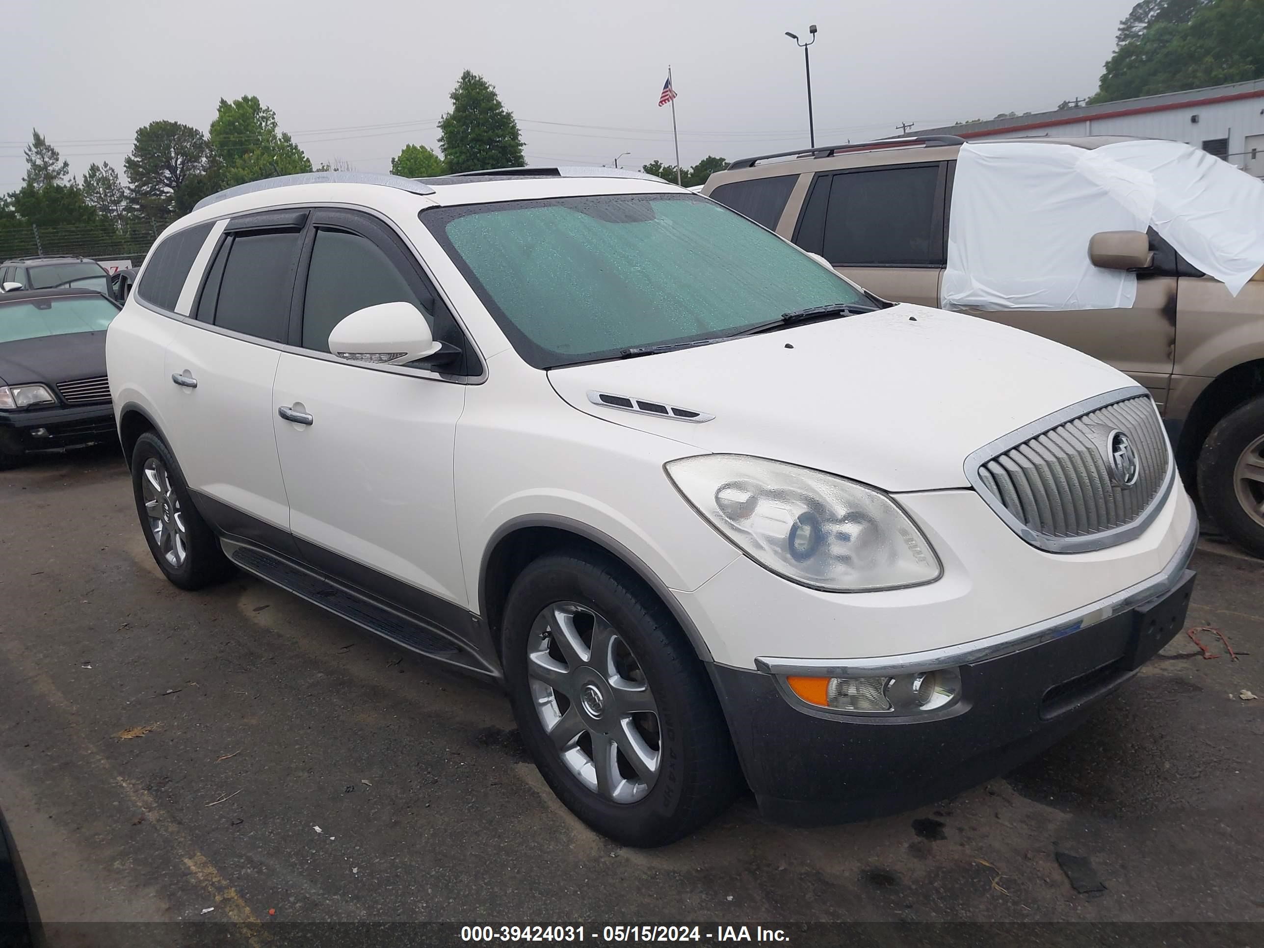 buick enclave 2008 5gaev237x8j108631