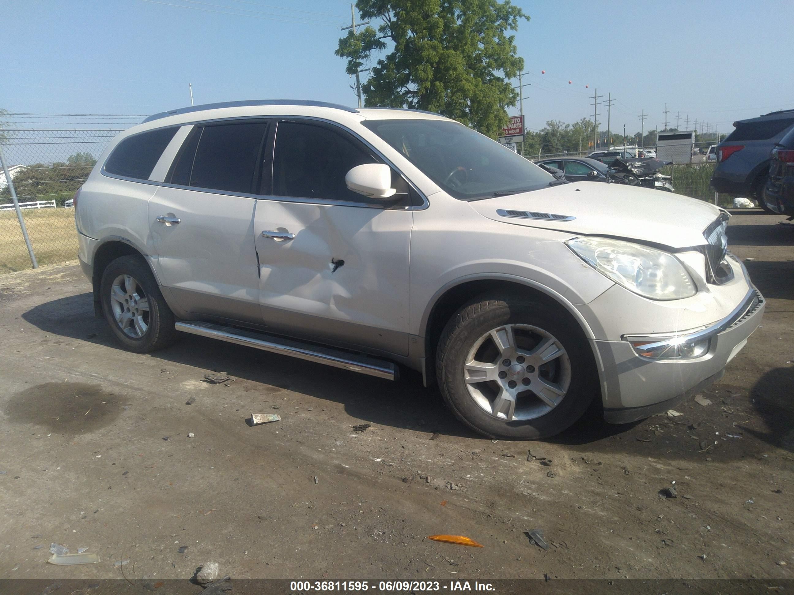 buick enclave 2008 5gaev237x8j233483