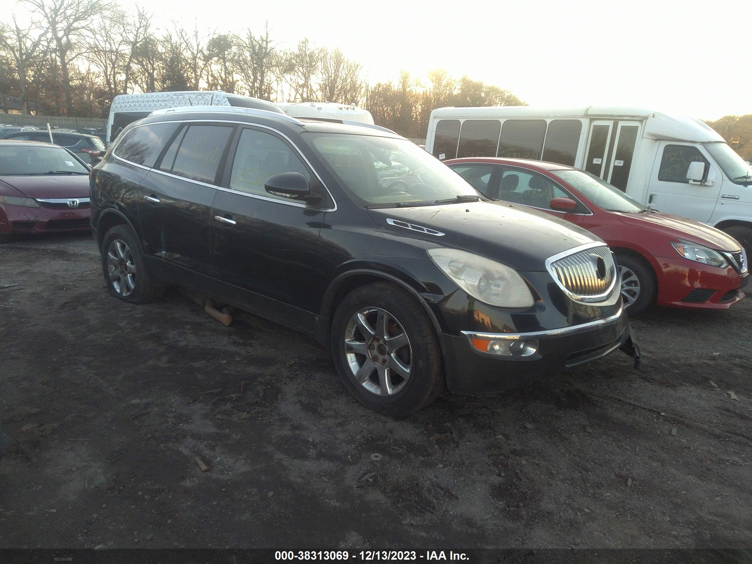 buick enclave 2009 5gaev23d49j111533