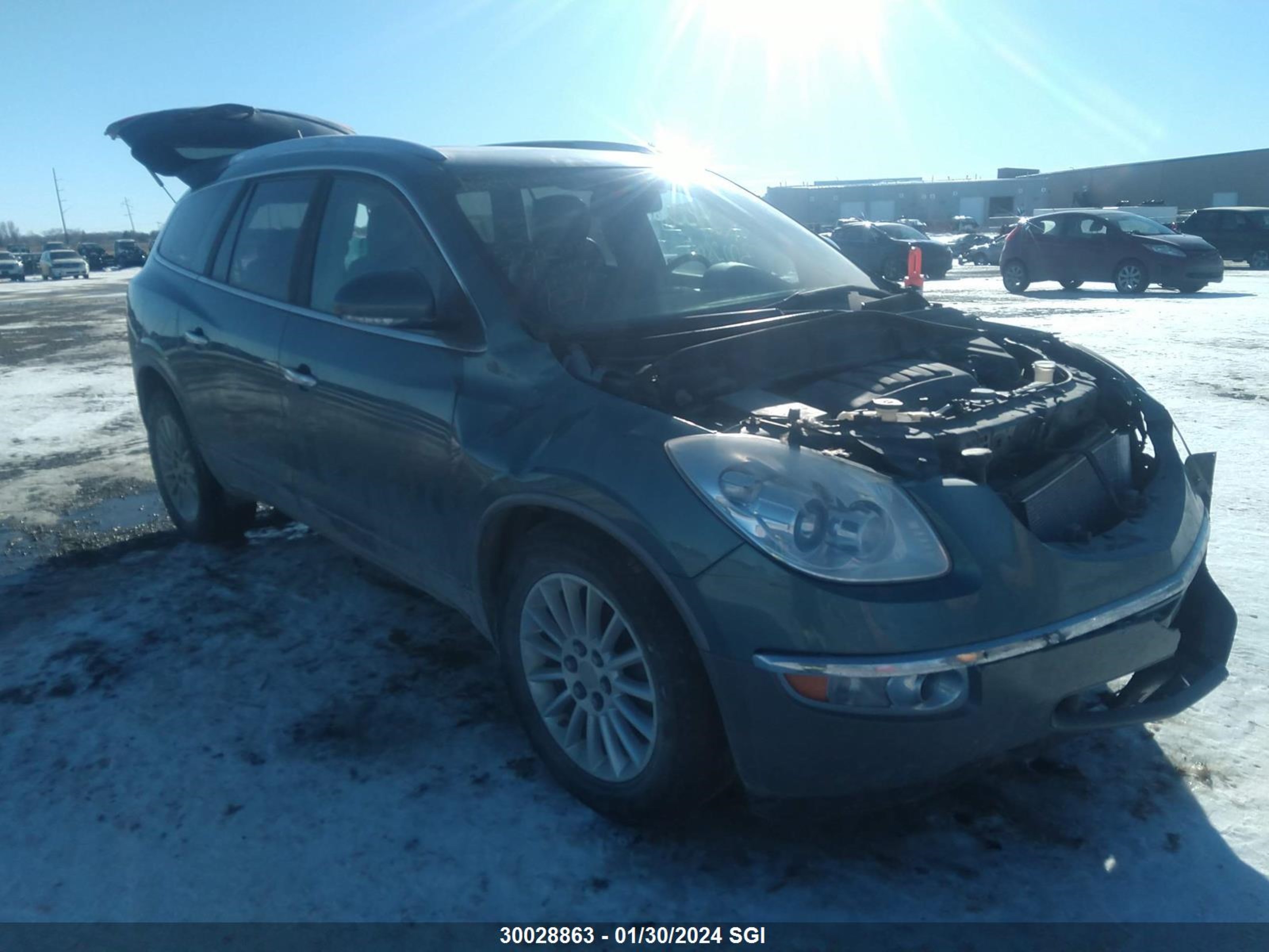 buick enclave 2009 5gaev23d69j214145