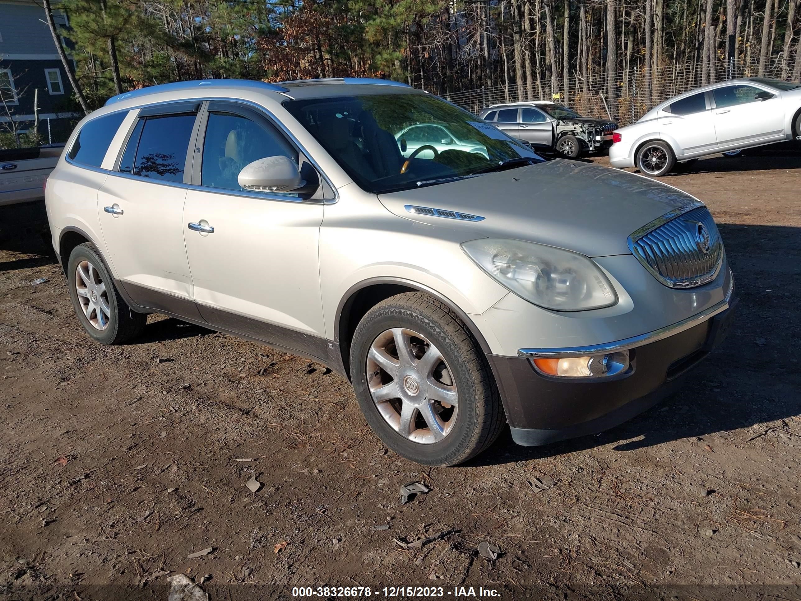 buick enclave 2009 5gaev23d79j172679