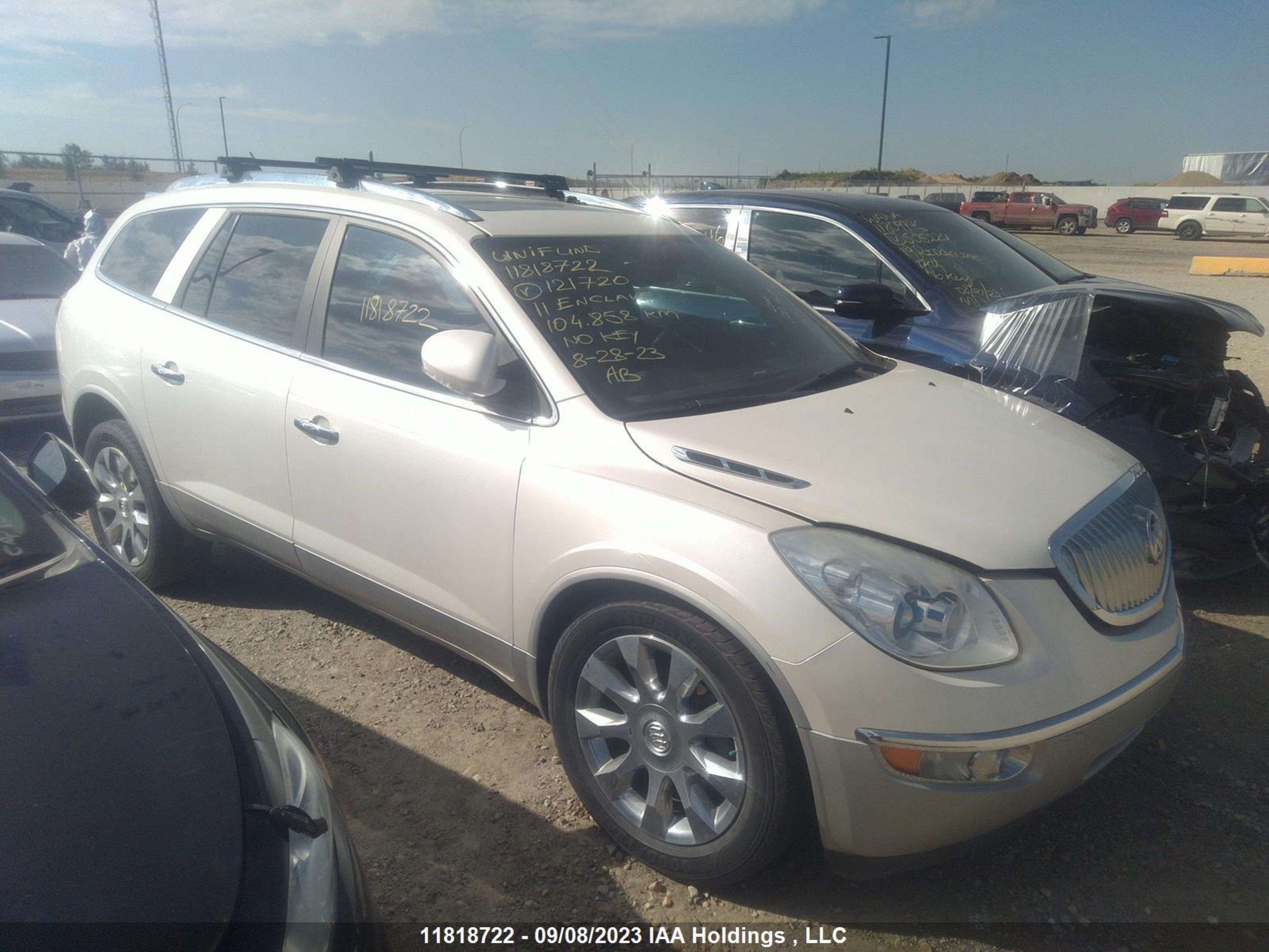 buick enclave 2011 5gakrced9bj121720