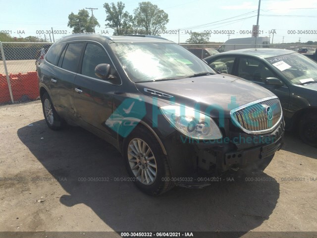 buick enclave 2011 5gakvbed0bj356304