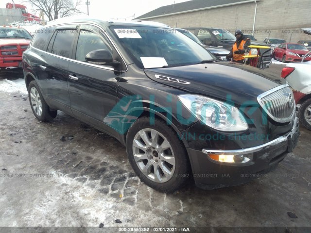 buick enclave 2011 5gakvced4bj229254