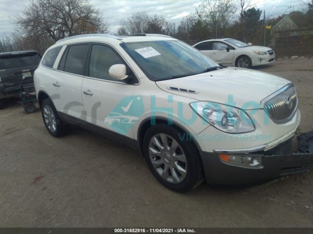 buick enclave 2011 5gakvced8bj400698